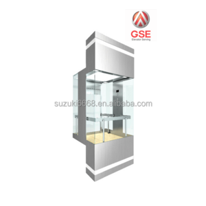 1000kg Apartment Residential Building Outdoor Elevator Price for Panoramic Glass Elevator