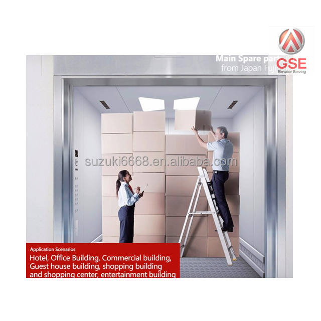 Guangdong GSE Best Selling 1-8 tons cheap cargo lift price | small freight elevator price | used cargo elevator