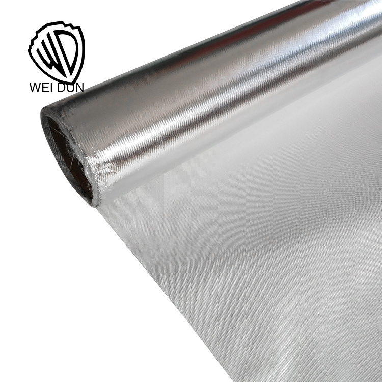 Aluminum foil coated fiberglass cloth 0.5mm insulation roll fireproof suit