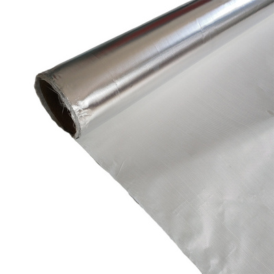 Satisfaction Guarantee Aluminum Foil Fiberglass Fabric Cloth Aluminum Foil Woven Fabric