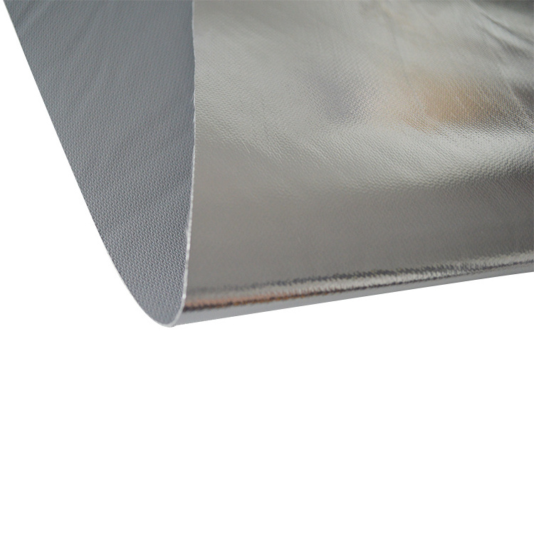 Fire Resistant Cloth Double Sided Aluminum Foil Fabric Glass Fibre Cloth Coated