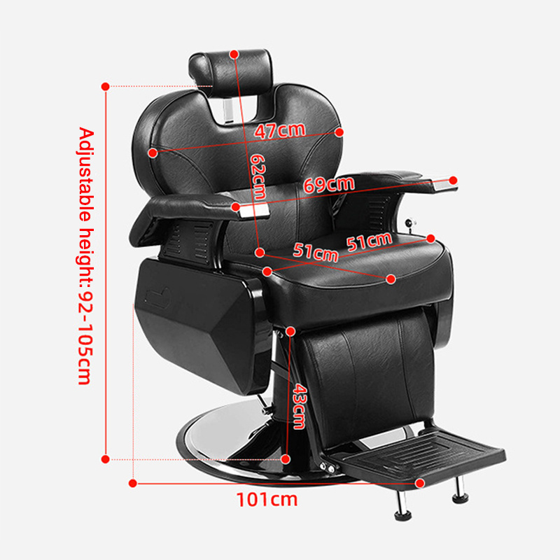 Modern Barbershop Equipment Man'S Hairdressing Chair Cheap Hydraulic Barber Chair