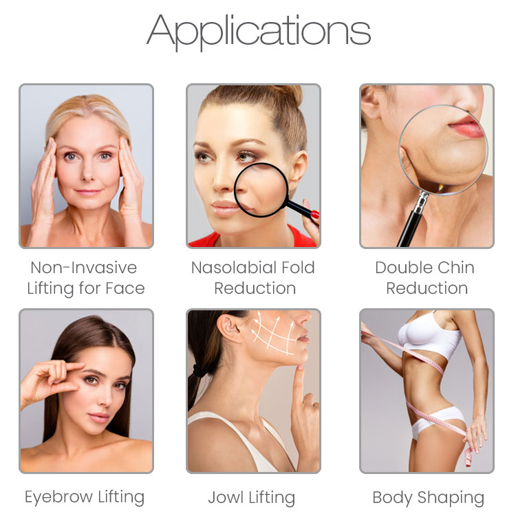 SVATAR CE certification esthetic machine ultra wave liposonic skin tightening remove wrinkles body shaping/contouring