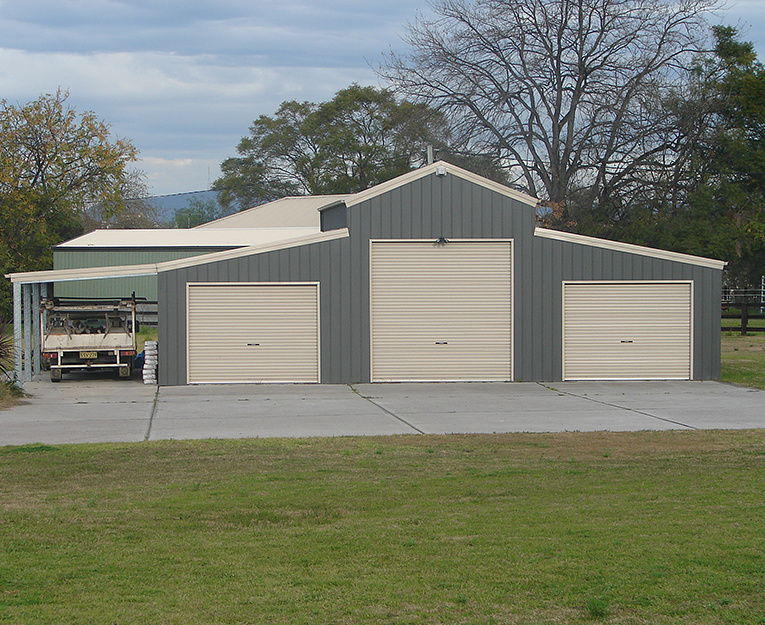 Prefab steel American Barn Interlock Sheds Horse Barns Light OEM service Factory