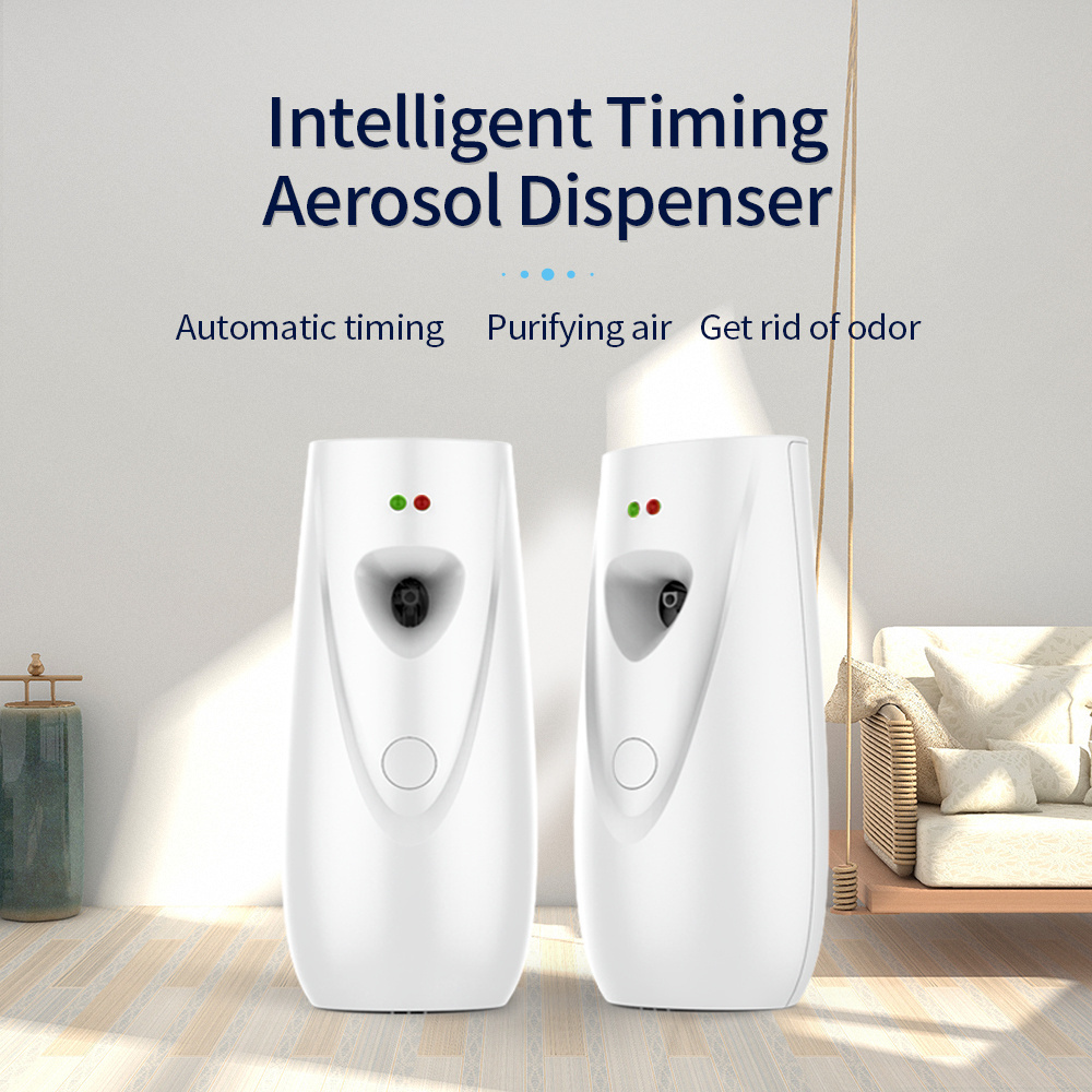 Wholesale wall mounted automatic timer aerosol sprayer machine perfume dispensers in air freshener spray toilet odor eliminator