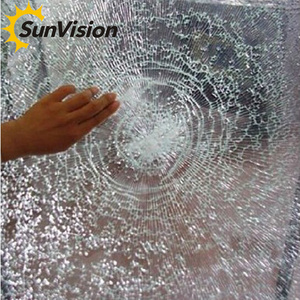 2mil 4mil 8mil 12mil window glass protection tint safety security film car building tint window film safety security film