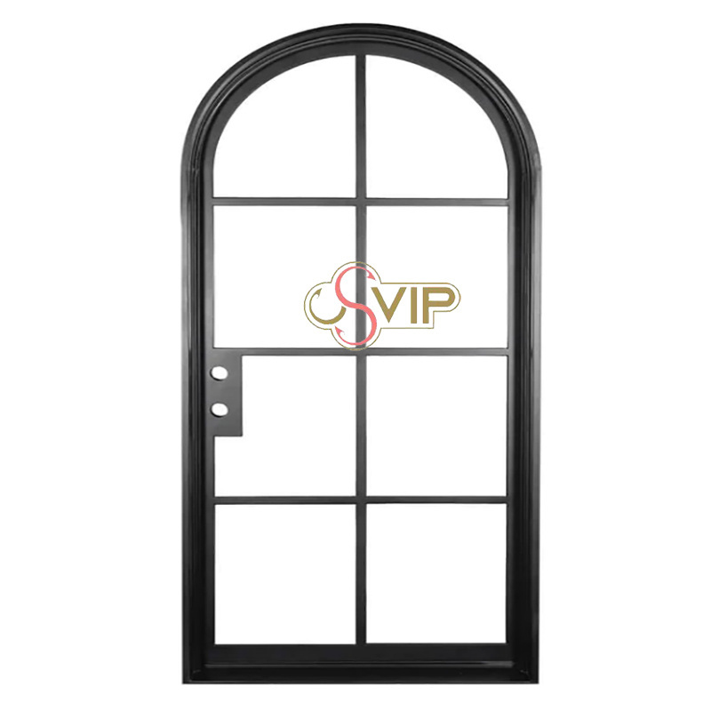 Antique french doors aluminum arched french doors exterior black metal french doors