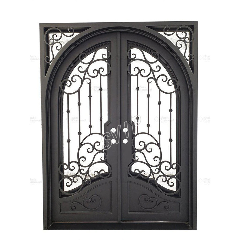 high quality wrought iron entry doors security wrought iron doors for outdoor