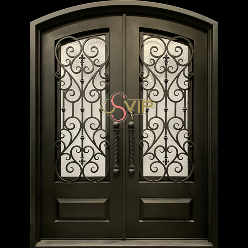 high quality wrought iron entry doors security wrought iron doors for outdoor