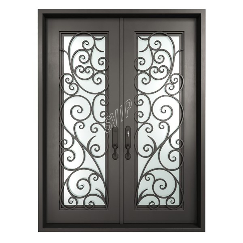 high quality wrought iron entry doors security wrought iron doors for outdoor