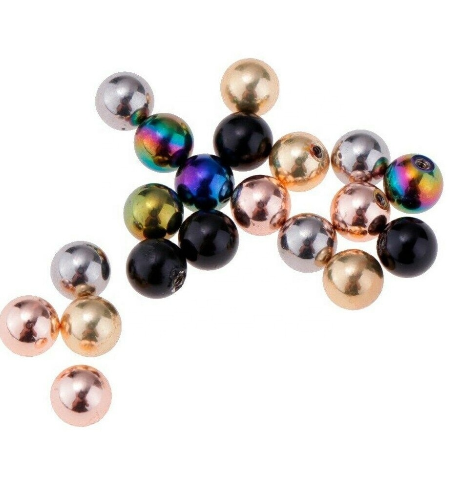 High Quality Colorful Stainless Steel External Threaded Plain 5mm Ball Steel Pierc Accessory Luxury Body Piercing Jewelry