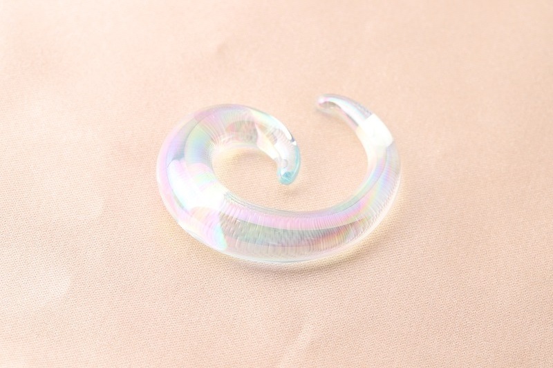 Glass Ear Stretching Expander Spiral Taper Gauge Plug Piercing Plugs & Tunnels Jewelry Glass Ear Expander Piercing Jewelry