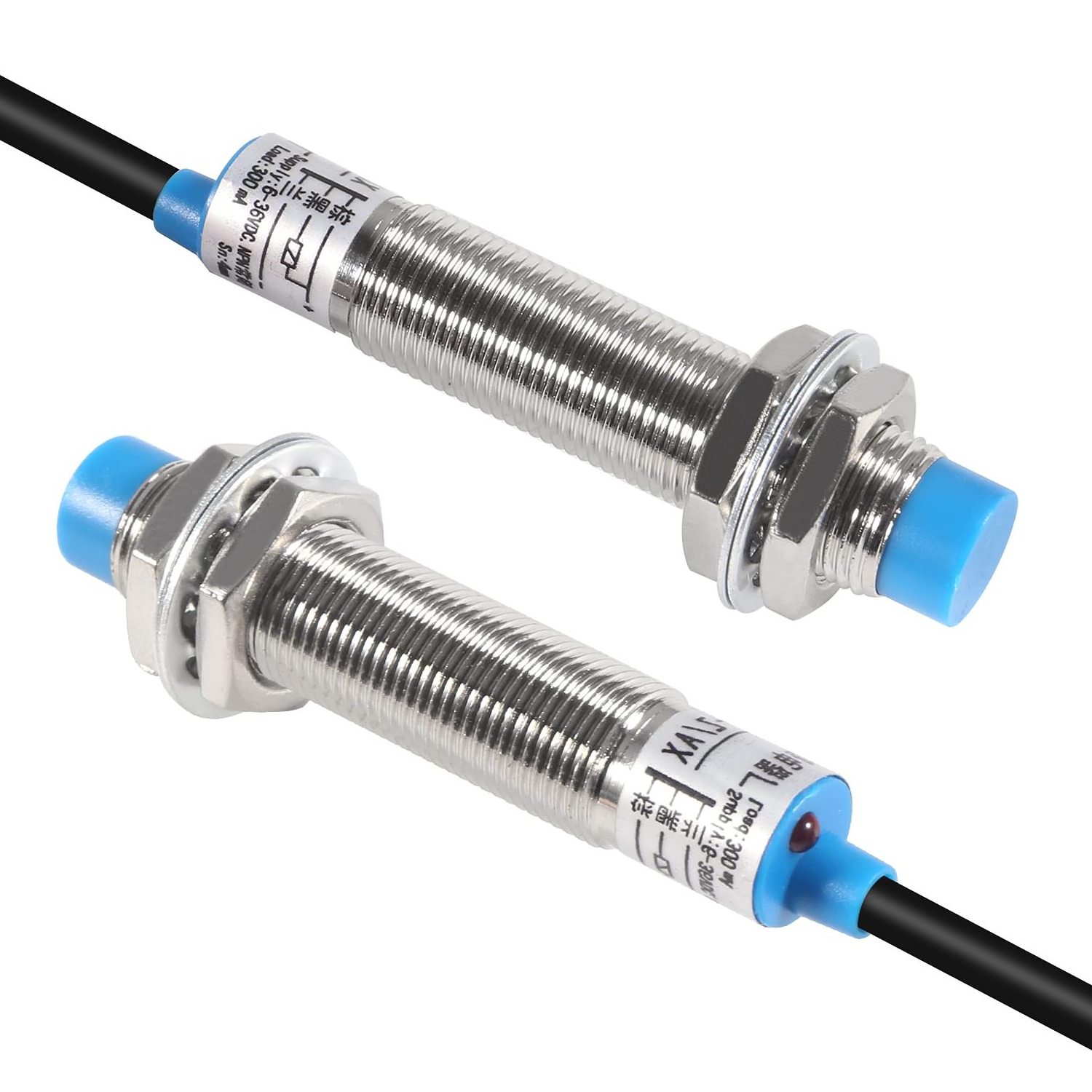 Detecting Distance Normally Close Detection NPN NC DC 10-30V Non-Shield Type Cylindrical M12 Inductive Proximity Switch Sensor