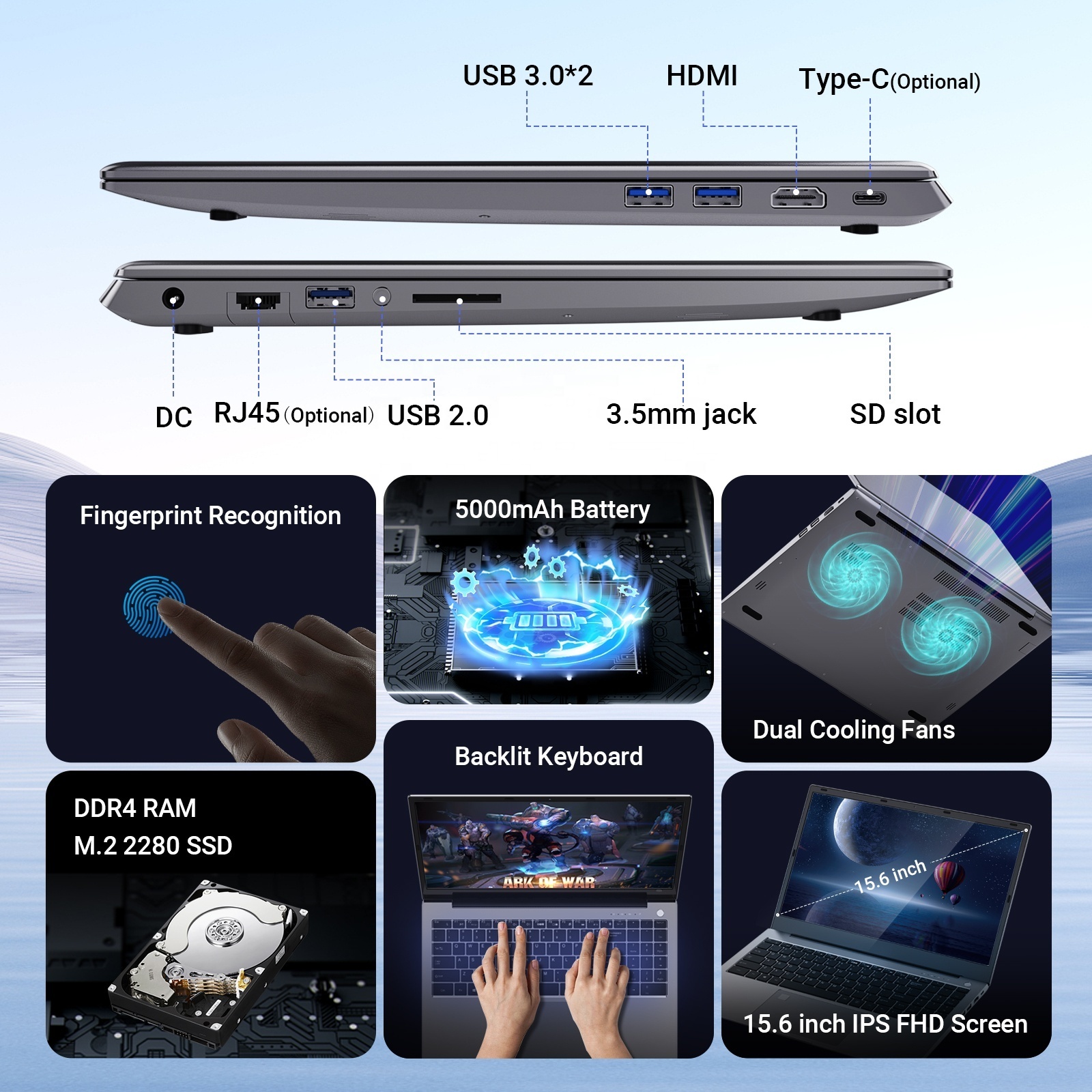 i7 Core 12th Generation 13th Gen 15.6 inch Laptop 10th 11th 16GB RAM 1TB SSD Intel Computer  Notebook Laptops i7