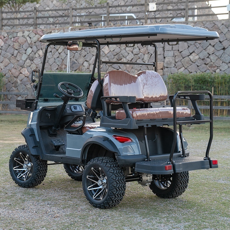 New Model High Performance 48 Volt Battery Operated Golf Cart 4 Seater For Adults