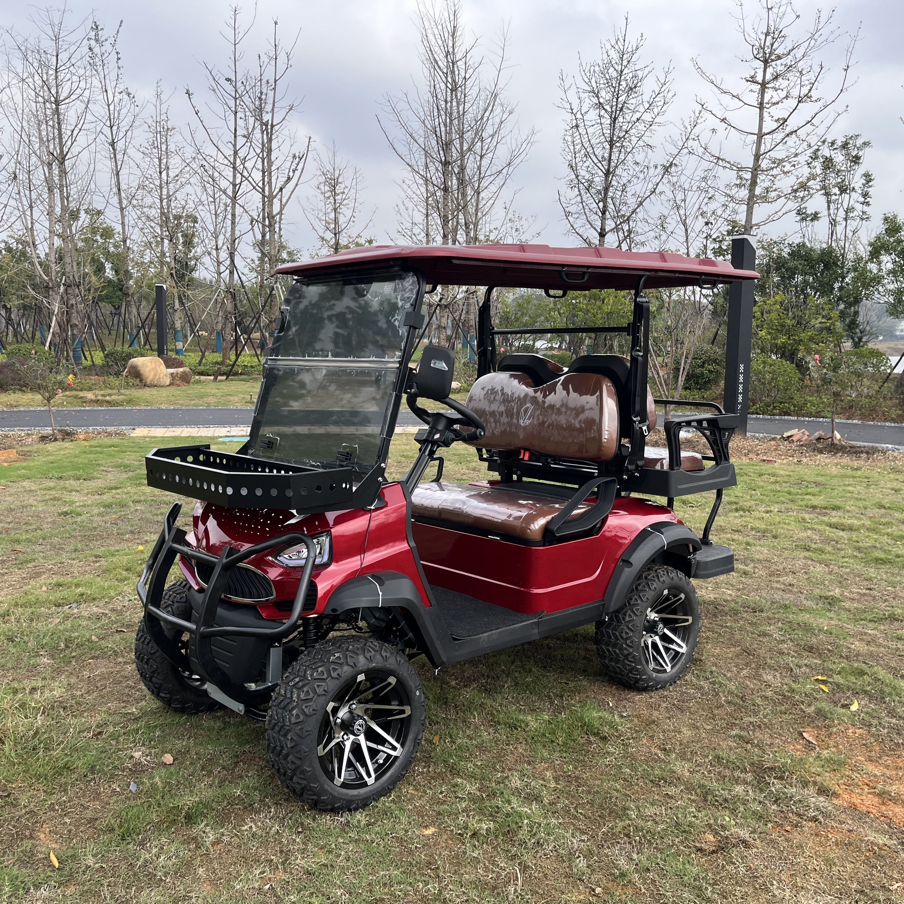 customized color small golf cart limo 4 wheels top quality off-road golf cart for sale