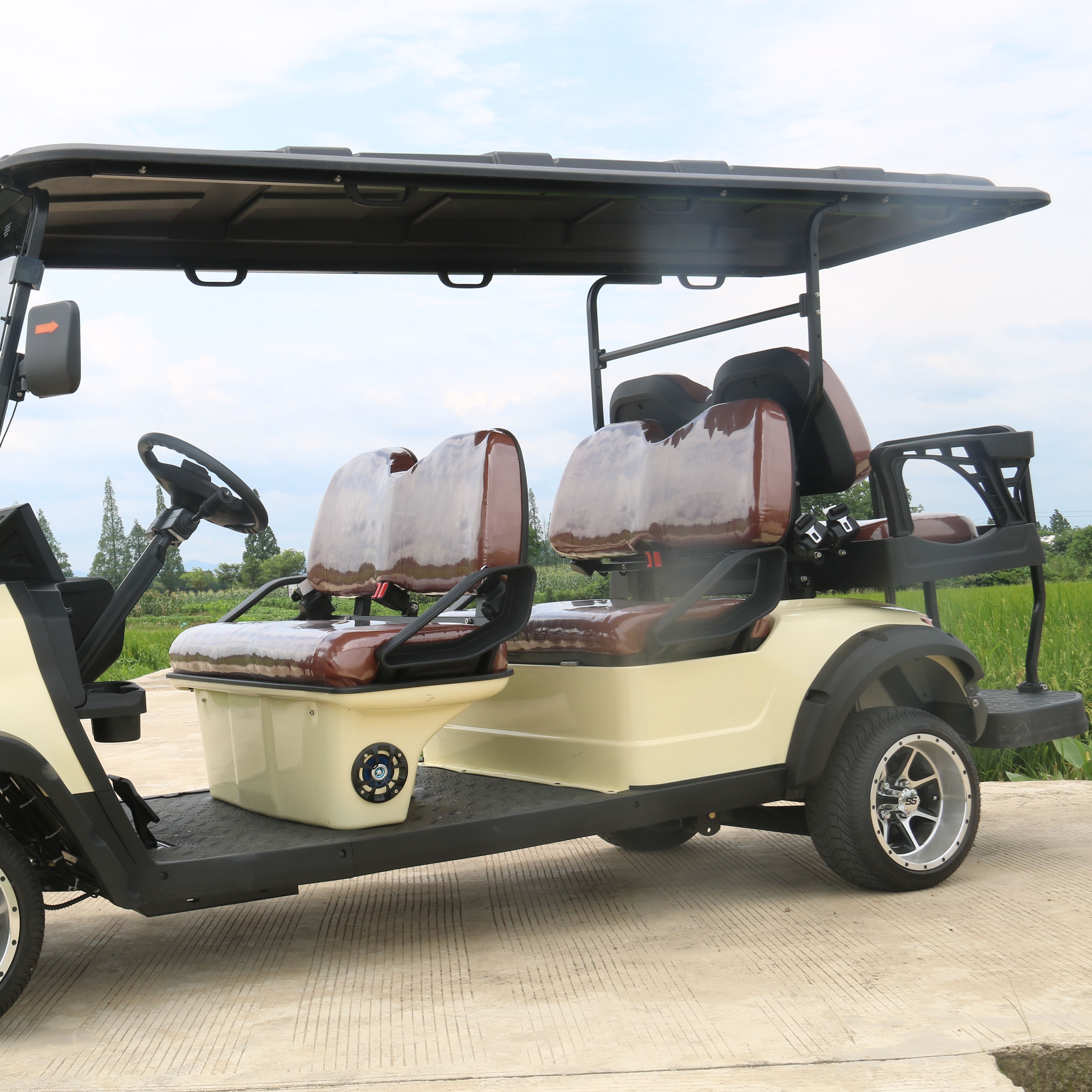 High Endurance 48v Golf Cart Lithium Batteries Durable Cheap 4 Wheel Drive Golf Cart For Sale