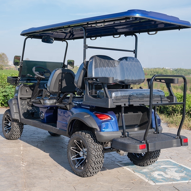 California Door To Door Utility Lead-acid 6 Passengers Electric Golf Cart Price With Windshield