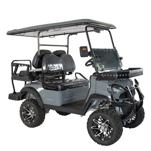 2024 New Chinese 48v 4 Wheel 4 Seater Cargo Golf Carts Electric Golf Kart For Sale