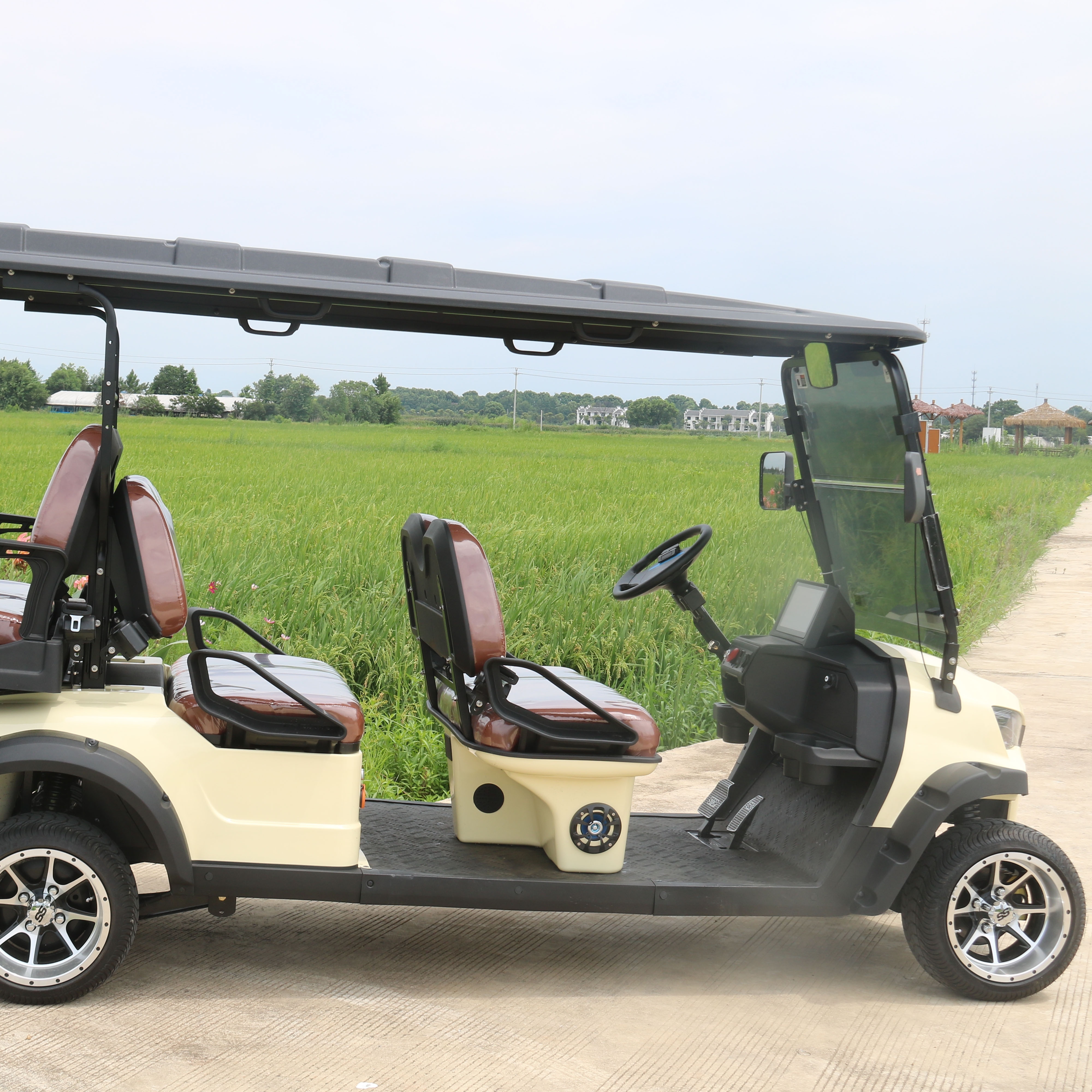 High Endurance 48v Golf Cart Lithium Batteries Durable Cheap 4 Wheel Drive Golf Cart For Sale