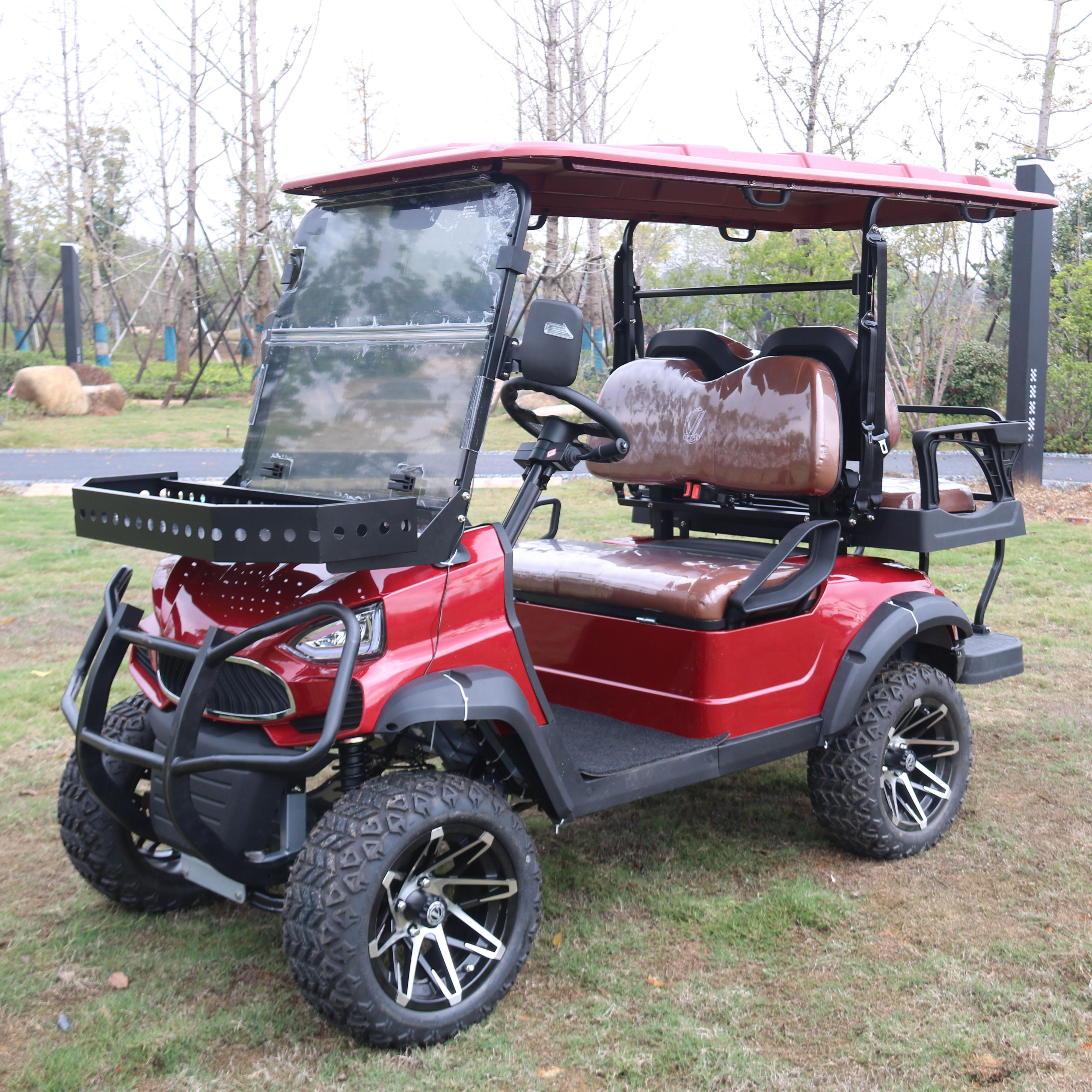 customized color small golf cart limo 4 wheels top quality off-road golf cart for sale