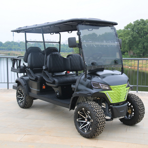 High Endurance 48v Chinese Golf Cart 6 Seater Off-road Golf Cart Wheels And Tires For Sale