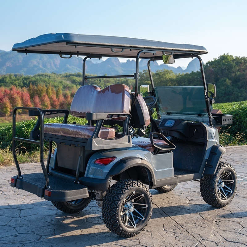 New Model High Performance 48 Volt Battery Operated Golf Cart 4 Seater For Adults