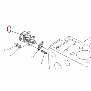 New Fuel Lift Pump 16604-52032 1660452032 for Kubota Engine Z482 D662 D722