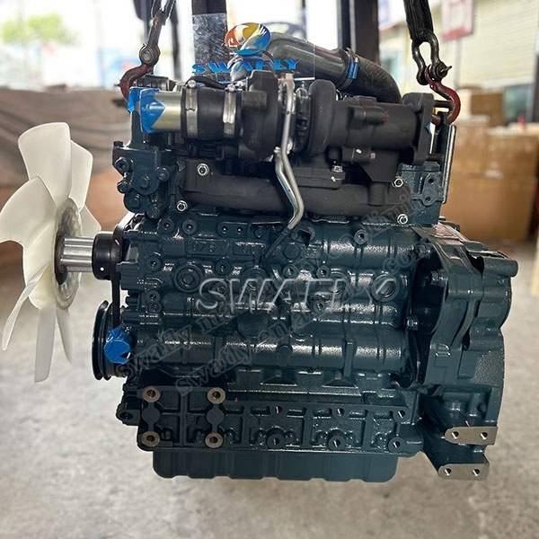 Kubota V3307-DI-T-ET04E marine diesel engine with 4 cylinder