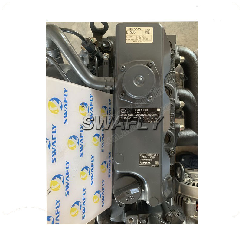 SWAFLY D1503 Engine Assy D1503-M-E3B Diesel Engine D1503-M Complete Engine For Kubota