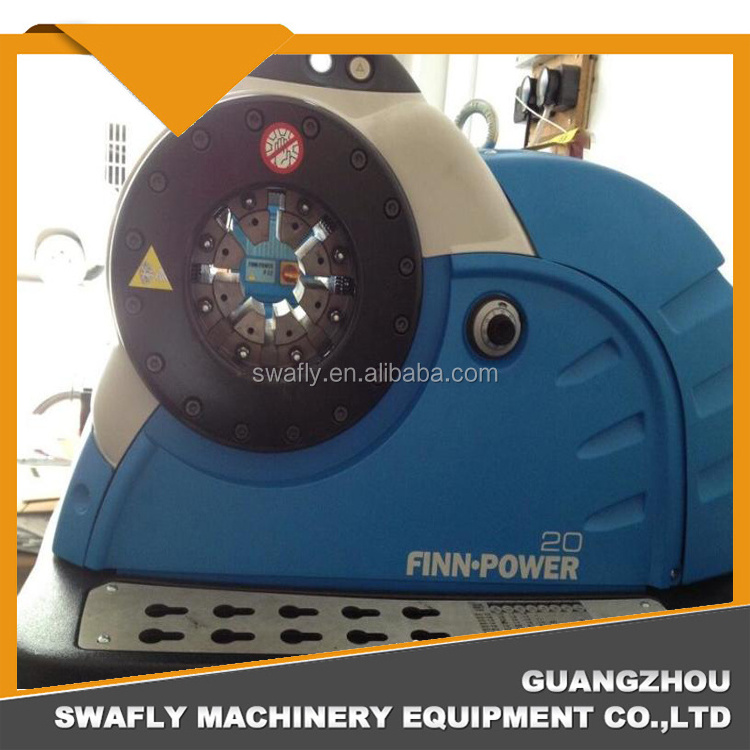 Germany Original new 1/4-2 Finn-power hose crimping machine P20 hydraulic crimper machine