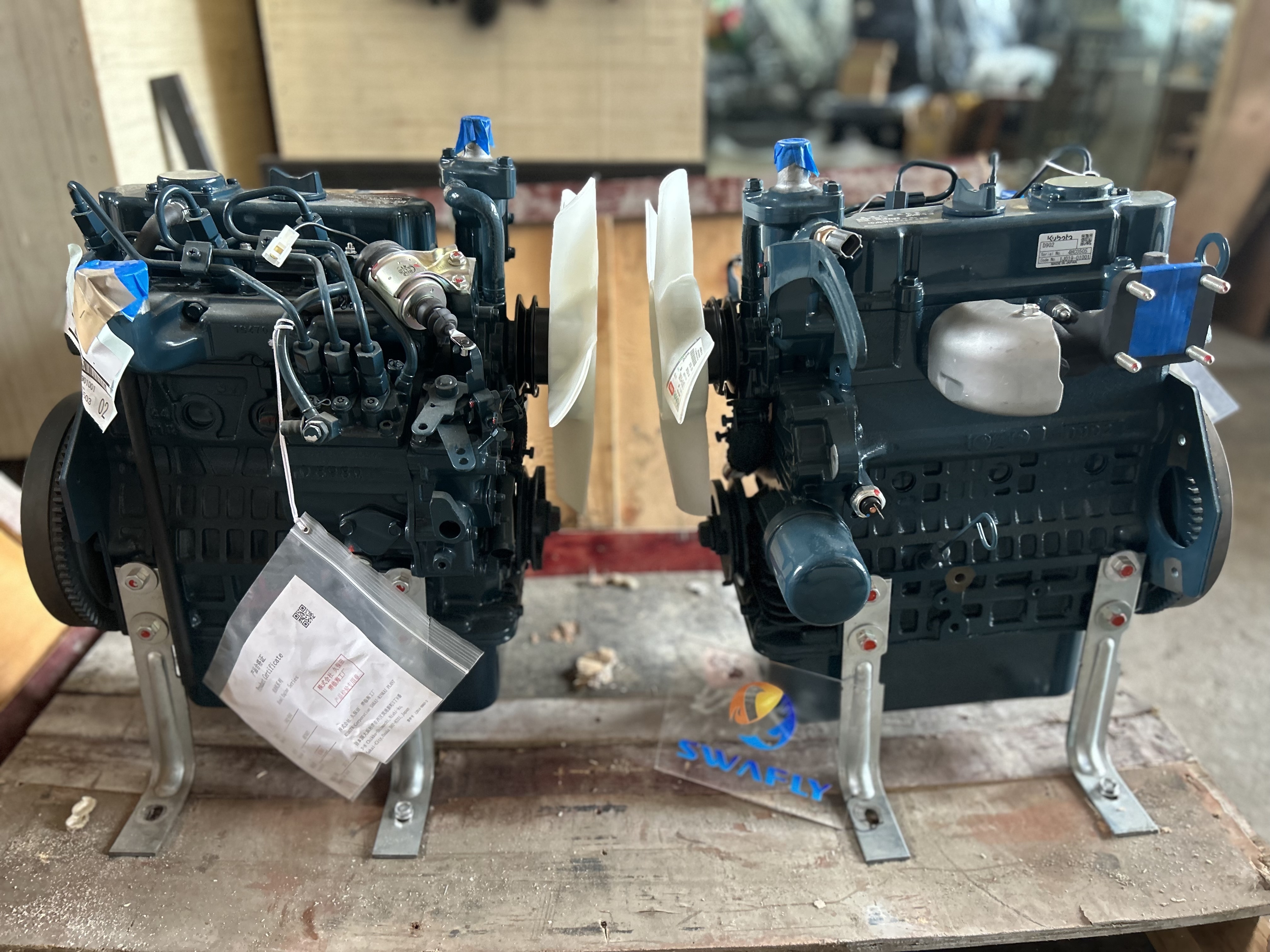 SWAFLY Genuine New Kubota D902 Diesel Engine Assembly Kubota D902 Engine For Sale