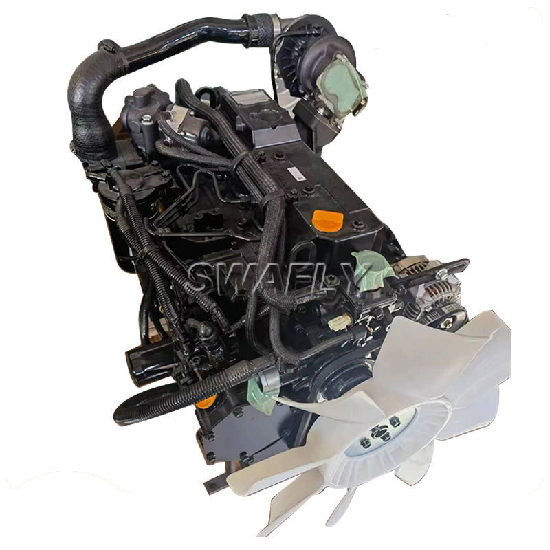 4 Cylinder 4TNV98T 4TNV98T-ZCSTYC Diesel Engine 56.5KW For Yanmar 4 Cylinder 4TNV98 Motor