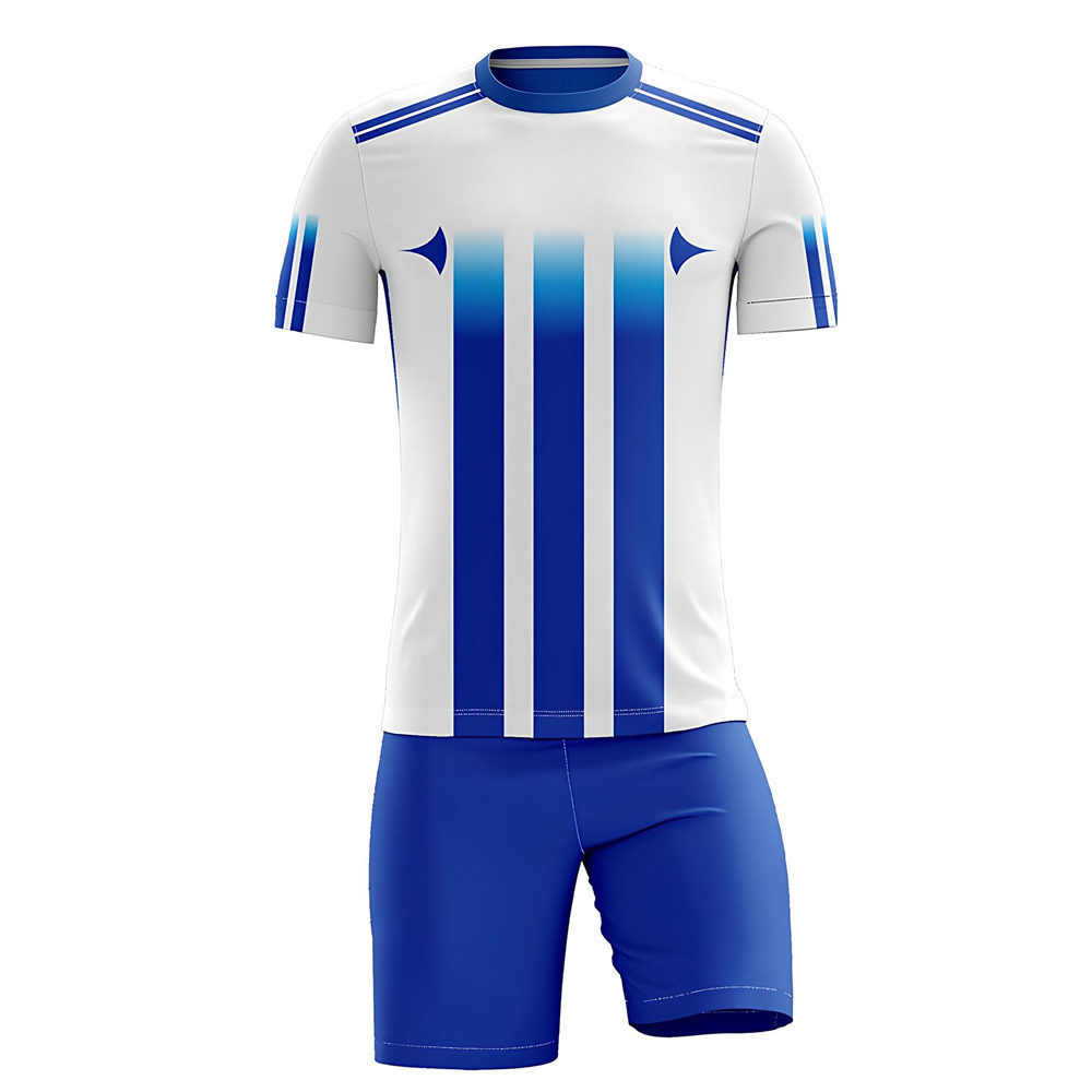 Professional Made Low Prices Men's Soccer Uniform For Team Sports Wear Soccer Sets Soft Light Weight Made Men Soccer Uniform