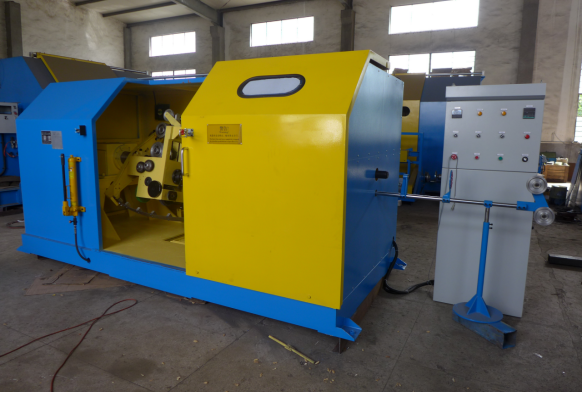 SWAN spool type winding machine 630 take up machine for cable and wire