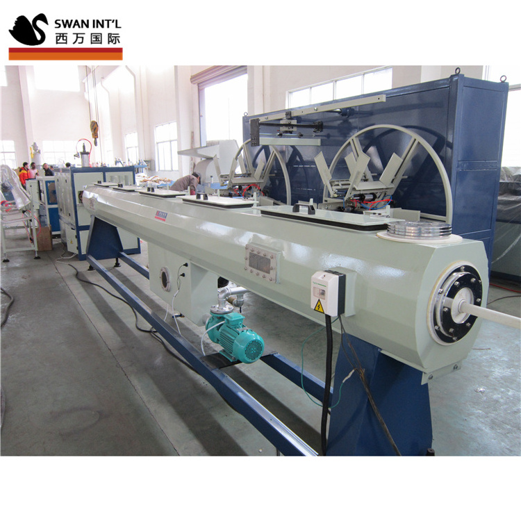 2024 high quality HDPE PE plastic pipe making machine/pipe production line with hopper dryer