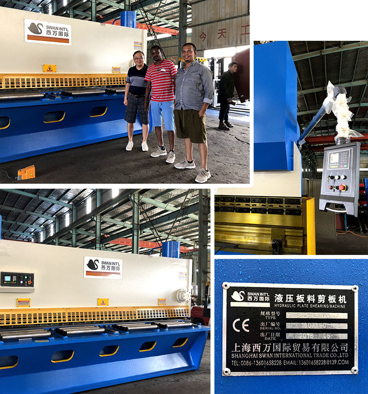 2024 hot sale china factory direct supply hydraulic swing beam ( CNC )  shearing machine