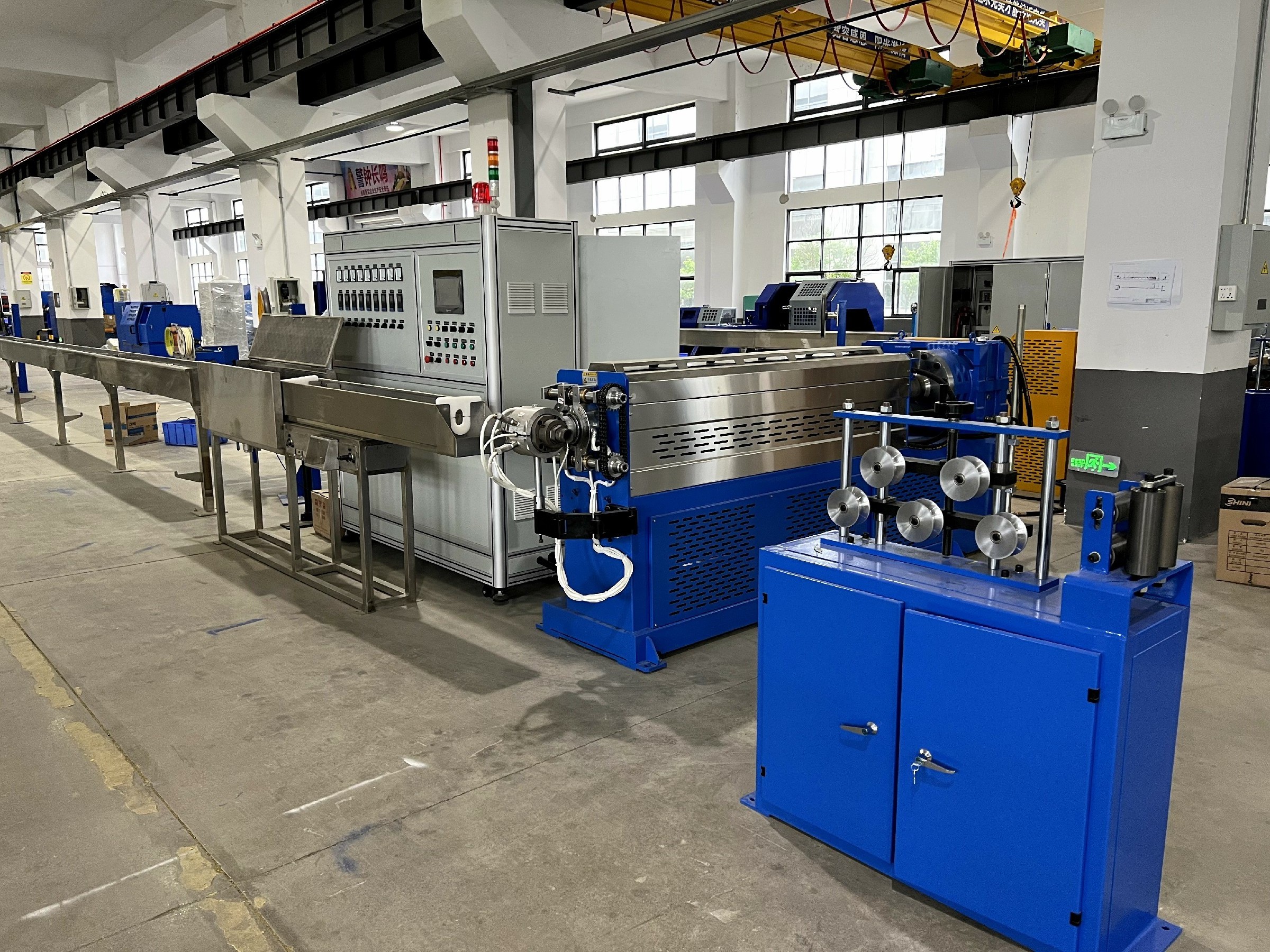 2023 Shanghai SWAN  SJ-90 Rubber and plastic machinery extruder machine by Air cooling  or Water cooling