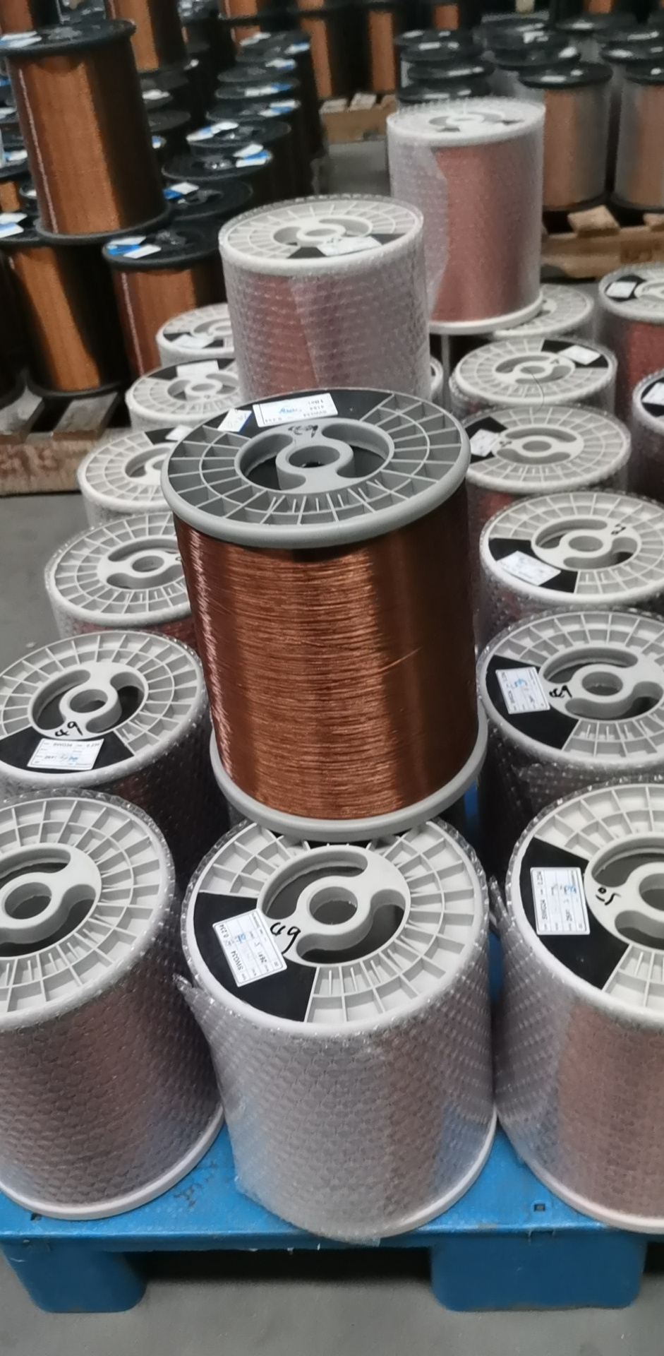 2024 International Standards Enameled Aluminium Winding Wire 18 Gauge Enameled Aluminium Armature Wire Class155