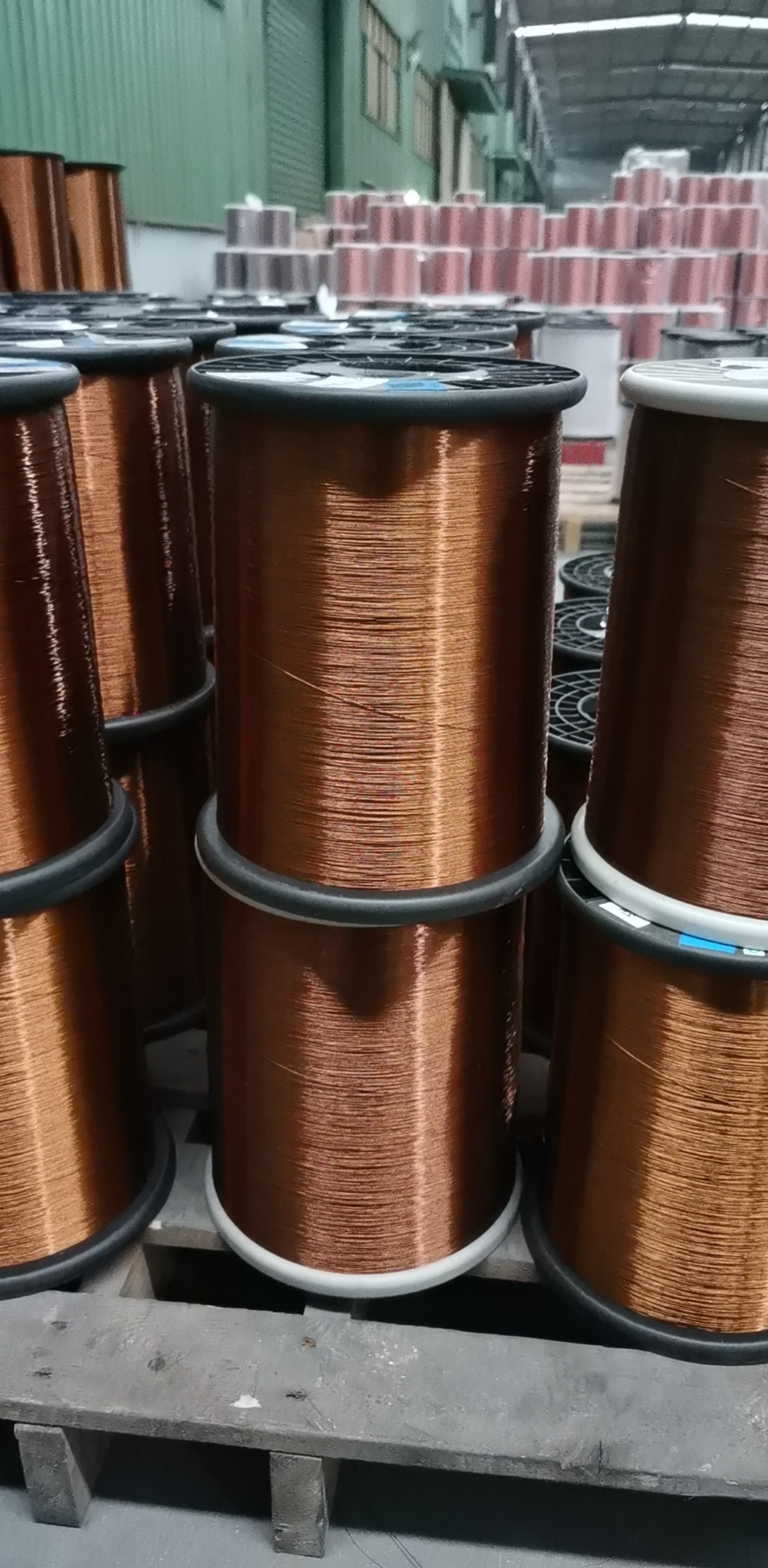 2024 International Standards Enameled Aluminium Winding Wire 18 Gauge Enameled Aluminium Armature Wire Class155