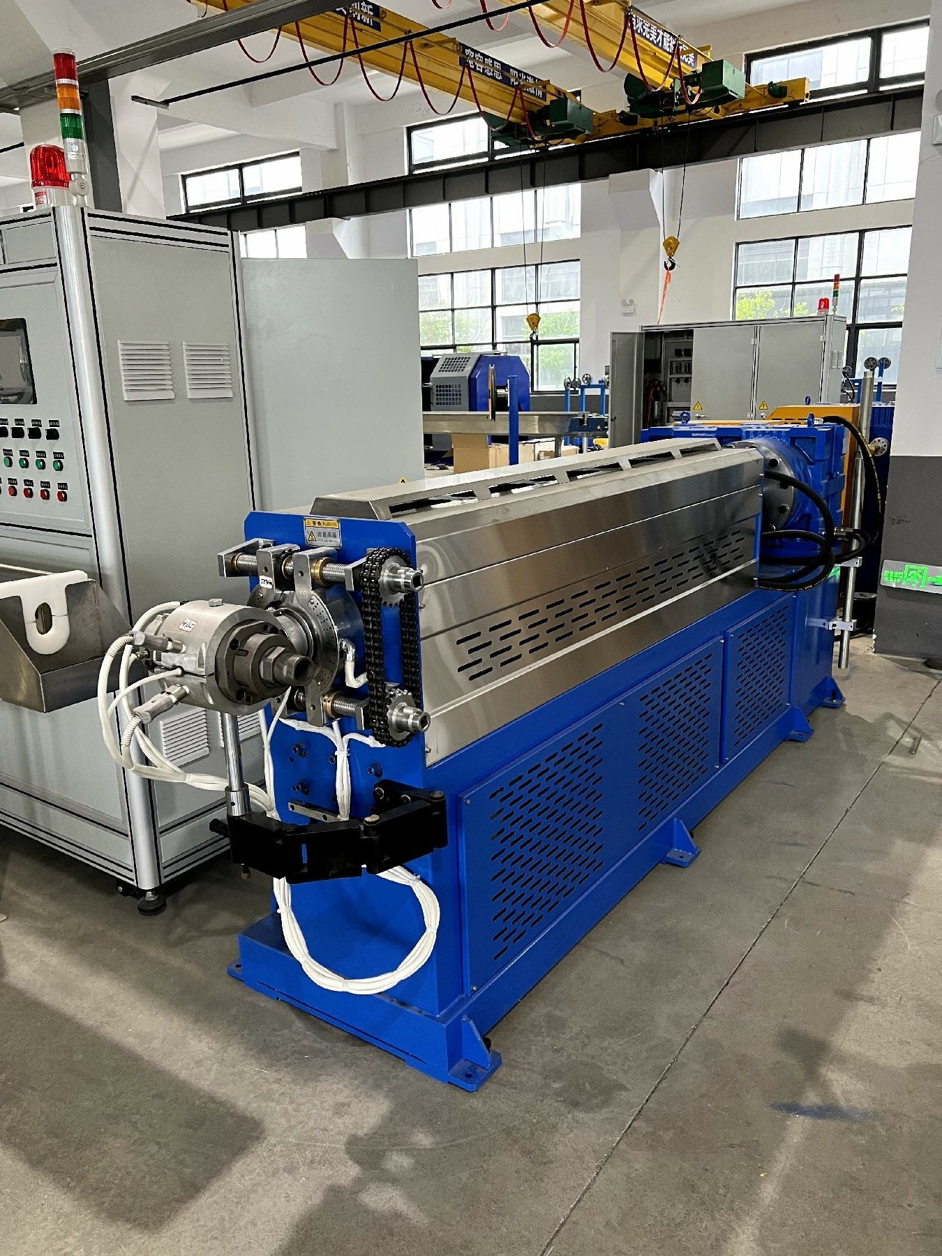 2023 Shanghai SWAN  SJ-90 Rubber and plastic machinery extruder machine by Air cooling  or Water cooling