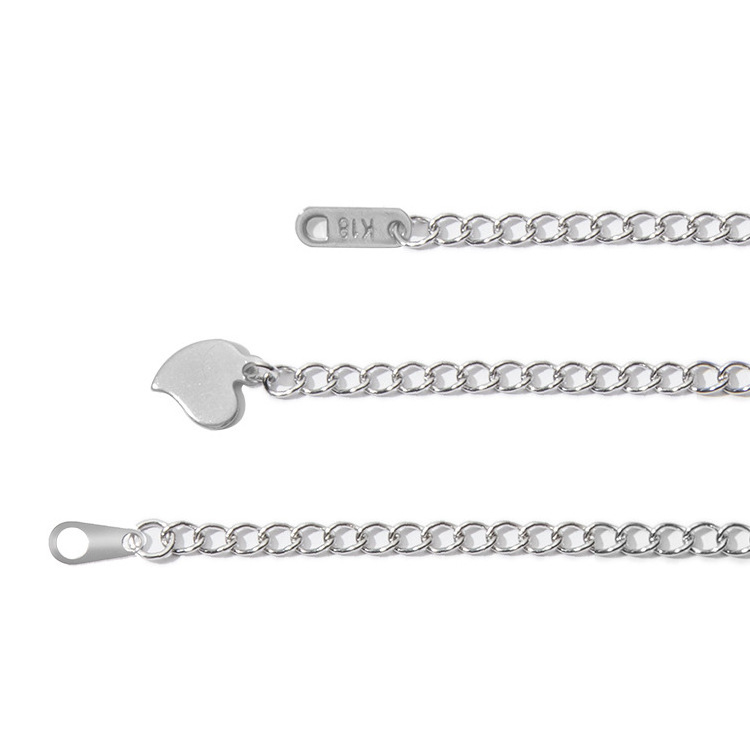 Stainless Steel Extended Extension Tail Chain Lobster Clasps Connector For Bracelet Necklace Jewelry Making