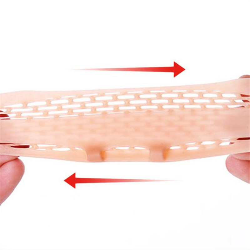 Silicone Forefoot Metatarsal Pads Pain Relief Orthotics Foot Massage Insoles Anti-slip Protector High Heel Elastic Cushion Soles