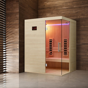 Swankia View larger image 1500 1200 900mm hidden cam massage fashion nudist far infrared sauna room  hidden