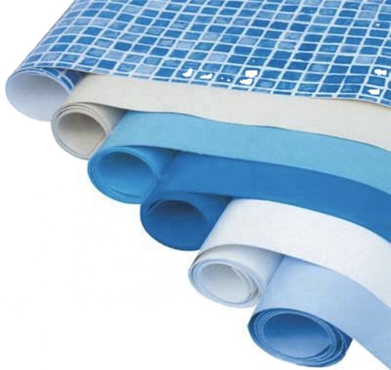 Non-Slip Ocean Colors Swimming Foil Pvc Vinyl Pool Liners