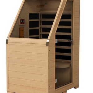 1 person ozone sauna heater hemlock portable far infrared sauna room for sale