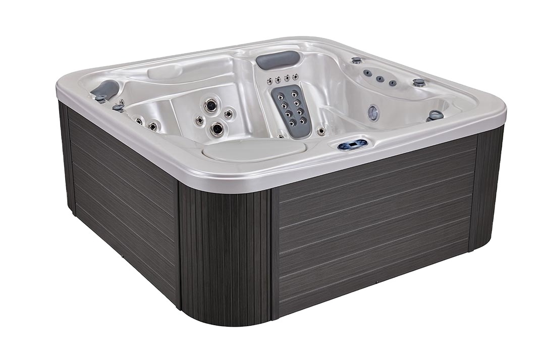 6 Persons Deluxe Balboa System America Acrylic Hot Tub Outdoor SPA with Jacuzzier Party Whirlpool with Bluetooth Waterfall