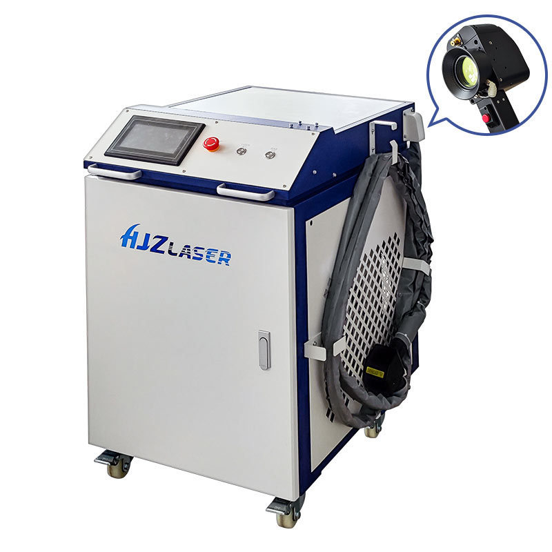 Factory Price Paint Removal Machine Handheld 1000w 1500w 2000w Fiber Lase Cleaning Machine With Rust Removal Gun