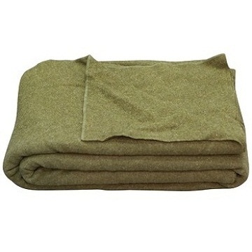 High Quality Woolen Woven Blankets Rectangular 150cm x 220cm Acrylic Dyed with Yarn Flame Retardant for Adults