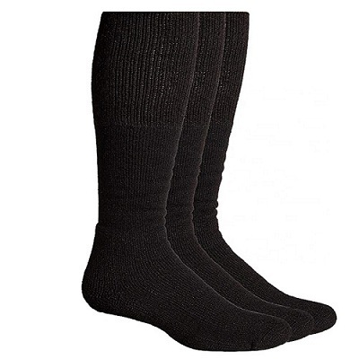 knitted men's socks outdoor use durable socks formal uniform dress shoes combat socks- made in india